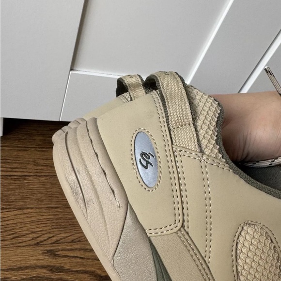 Es Skateboard Shoes The Muska (Vegan) Tan/Green - Picture 7 of 9